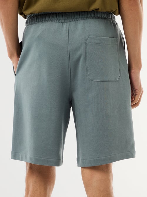 Bermuda in felpa leggera tinta unita - Kiabi