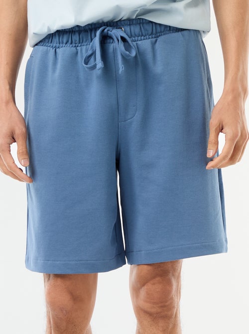 Bermuda in felpa leggera tinta unita - Kiabi