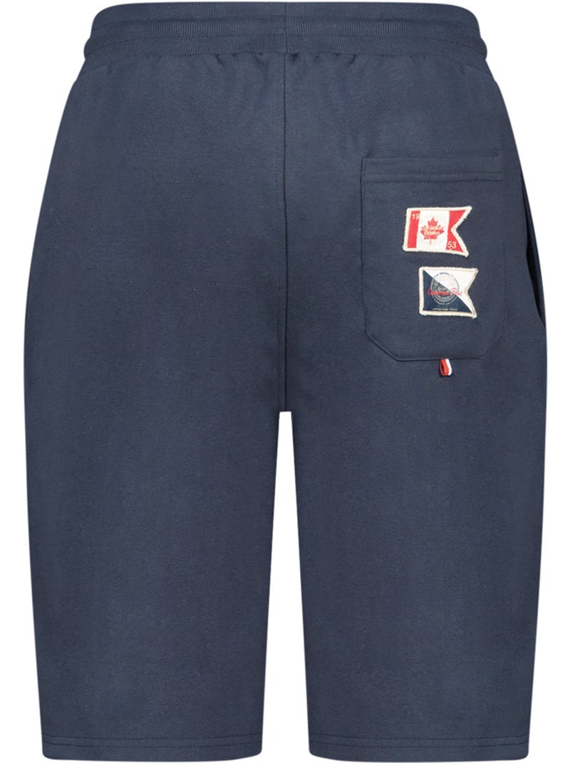 Bermuda in felpa pogoeak – canadian peak Blu marino - Kiabi