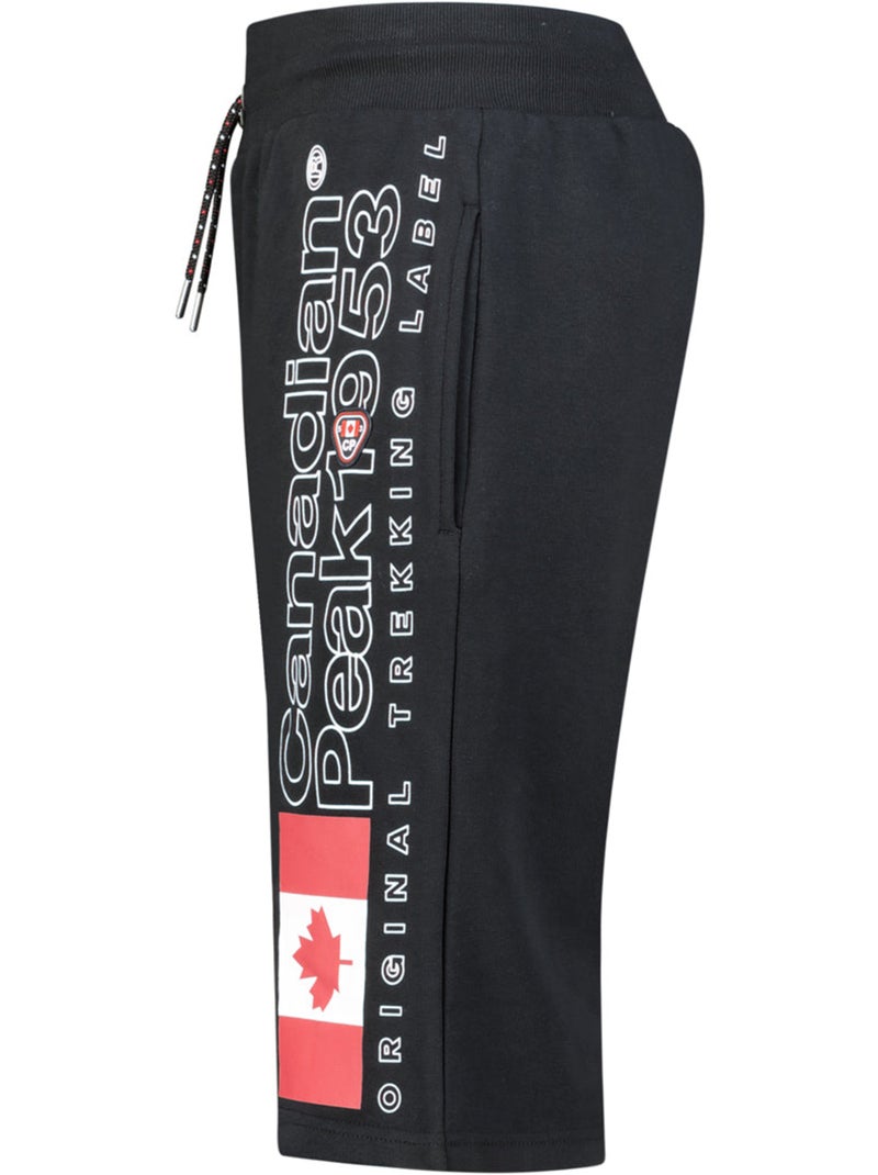 Bermuda in felpa pogoeak – canadian peak Nero - Kiabi