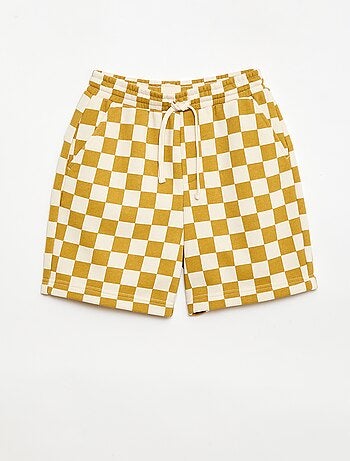 Bermuda in French Terry a fantasia