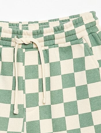 Bermuda in French Terry a fantasia