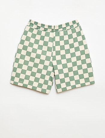 Bermuda in French Terry a fantasia