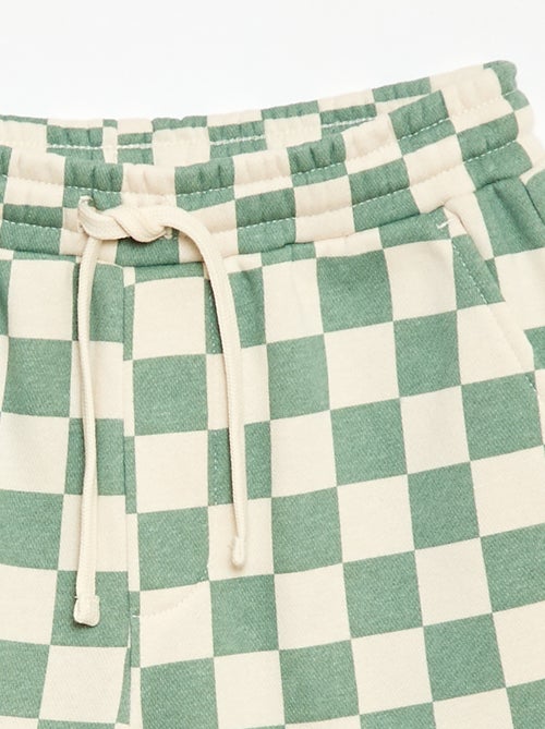 Bermuda in French Terry a fantasia - Kiabi