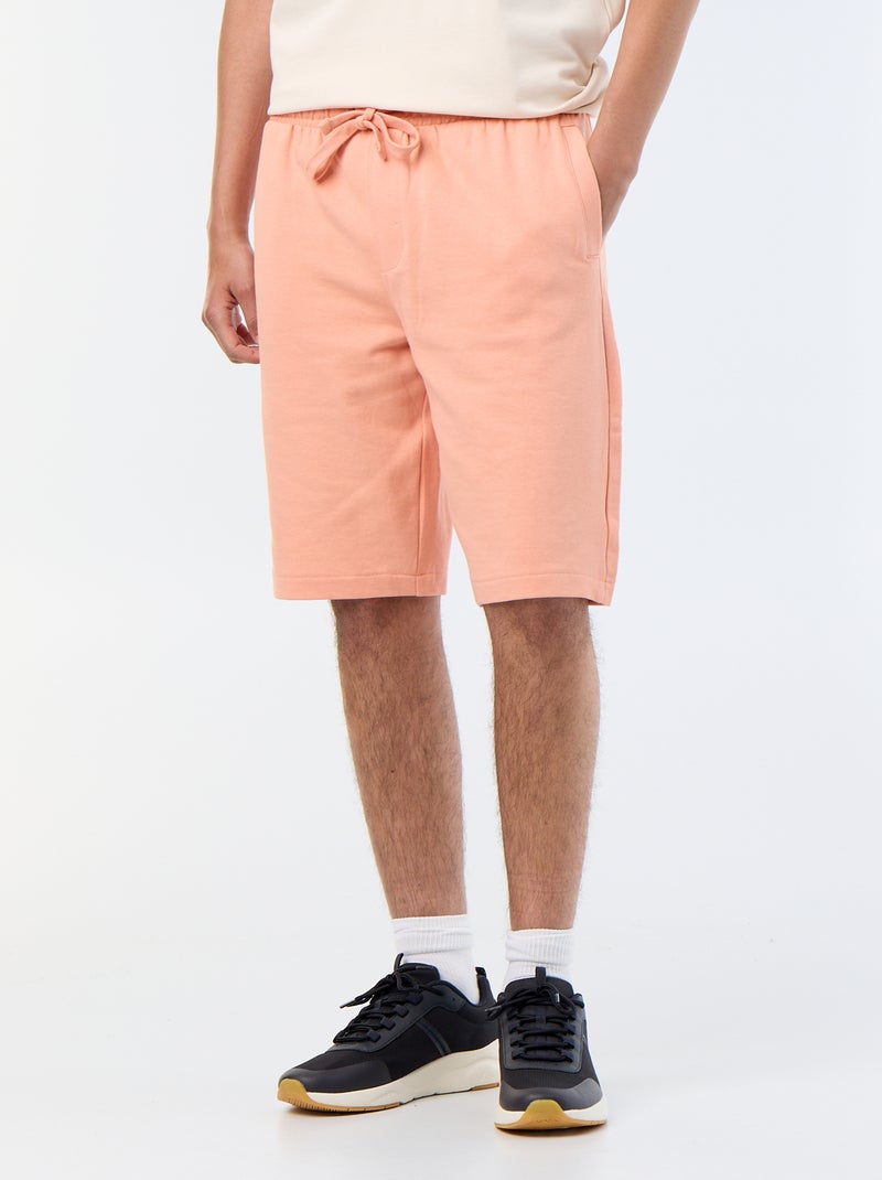 Bermuda in French Terry Arancione - Kiabi
