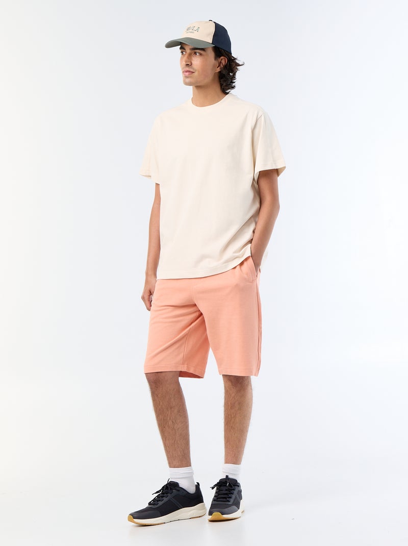 Bermuda in French Terry Arancione - Kiabi