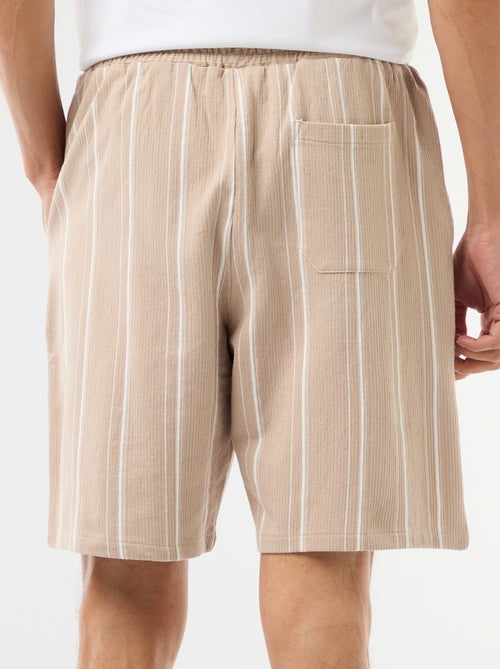 Bermuda in French Terry - Kiabi