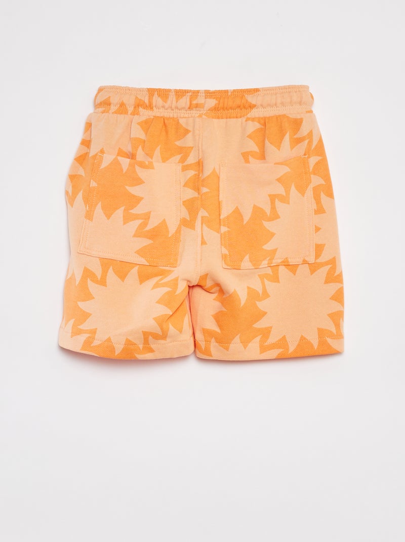 Bermuda in french terry BIANCO - Kiabi