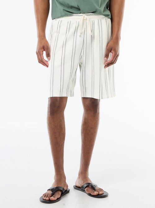 Bermuda in French Terry - Kiabi