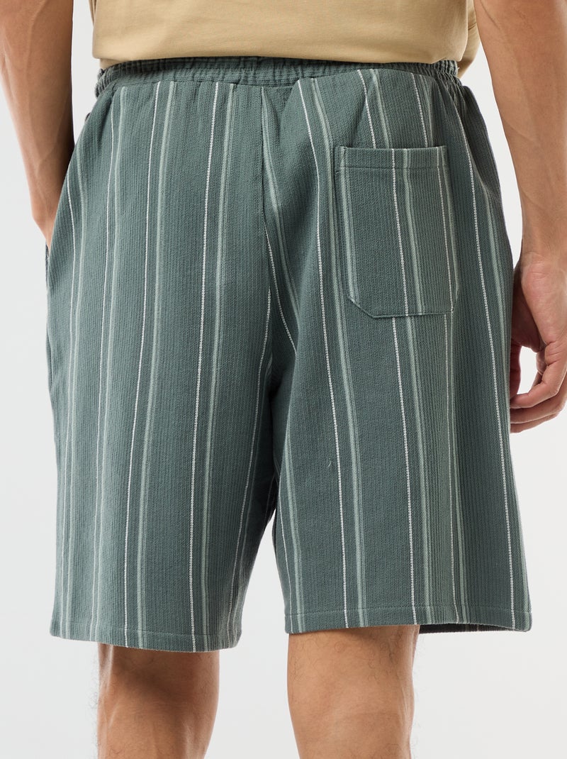 Bermuda in French Terry Blu - Kiabi