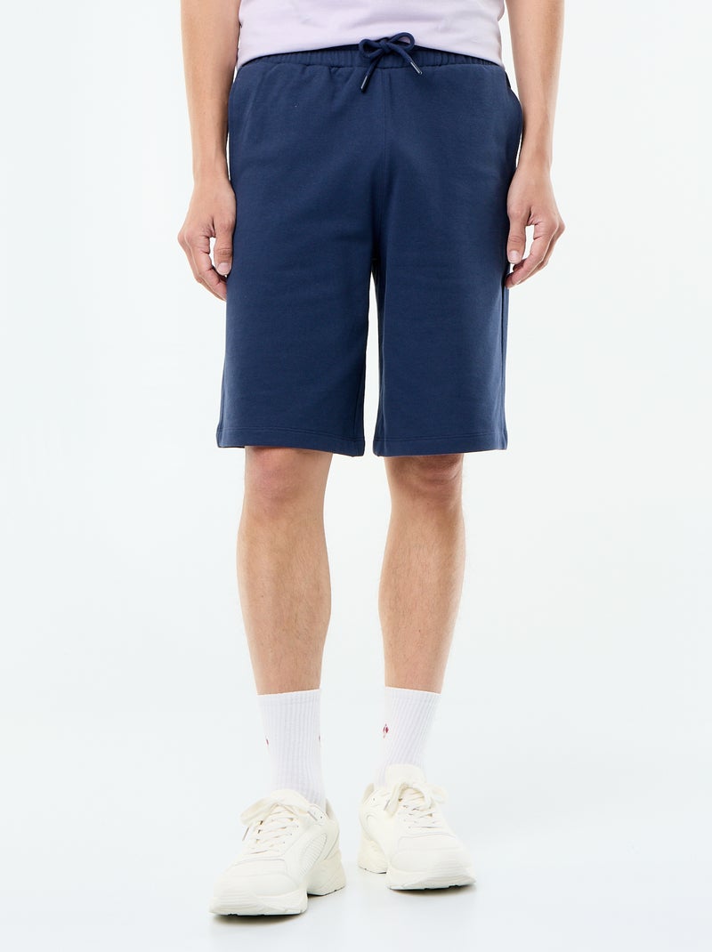 Bermuda in French Terry Blu - Kiabi