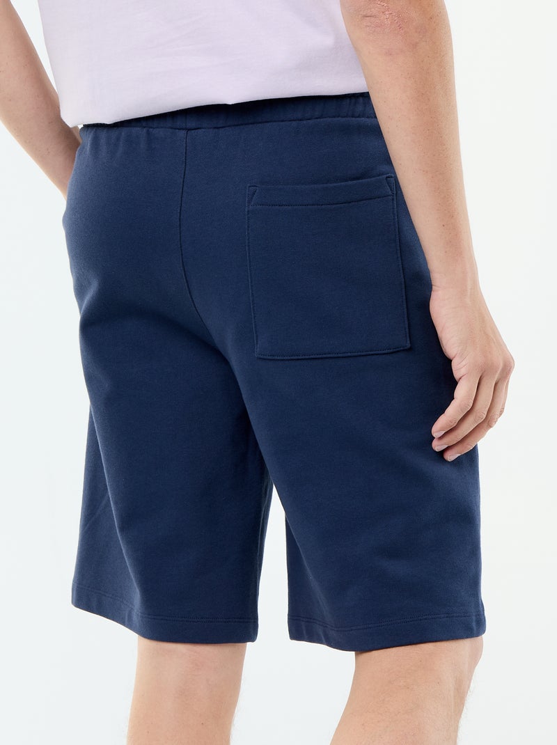Bermuda in French Terry Blu - Kiabi