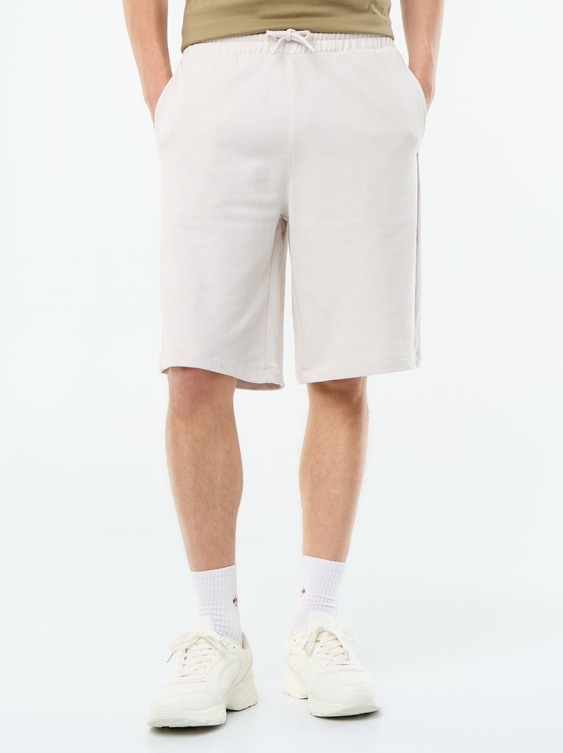 Bermuda in French Terry Grigio - Kiabi