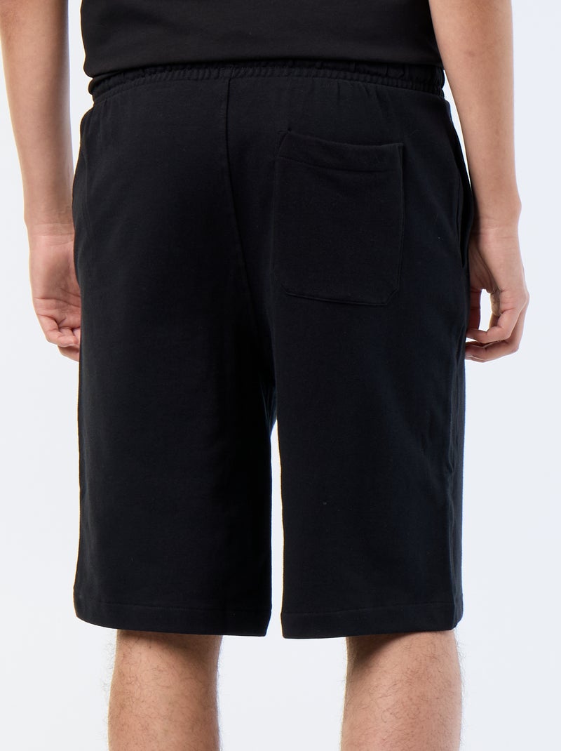 Bermuda in French Terry Nero - Kiabi