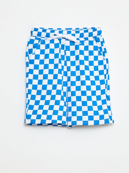 Bermuda in french terry stampato - Kiabi