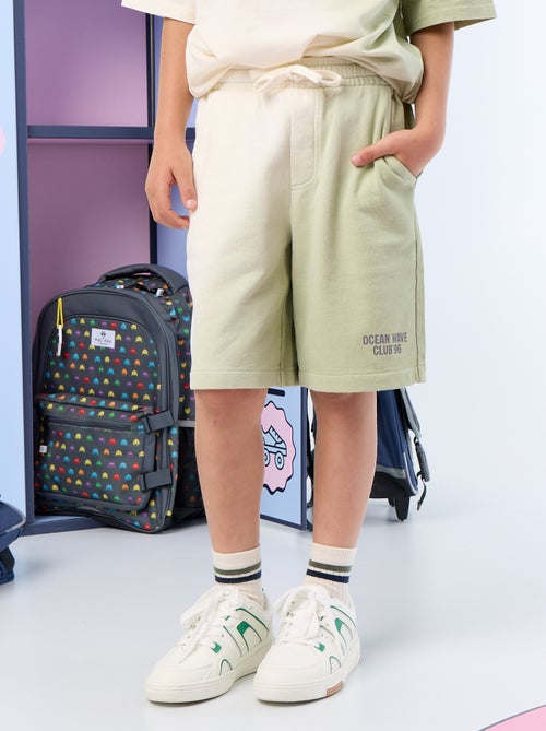 Bermuda in french terry tie-dye - Kiabi Bermuda in french terry tie-dye - Kiabi