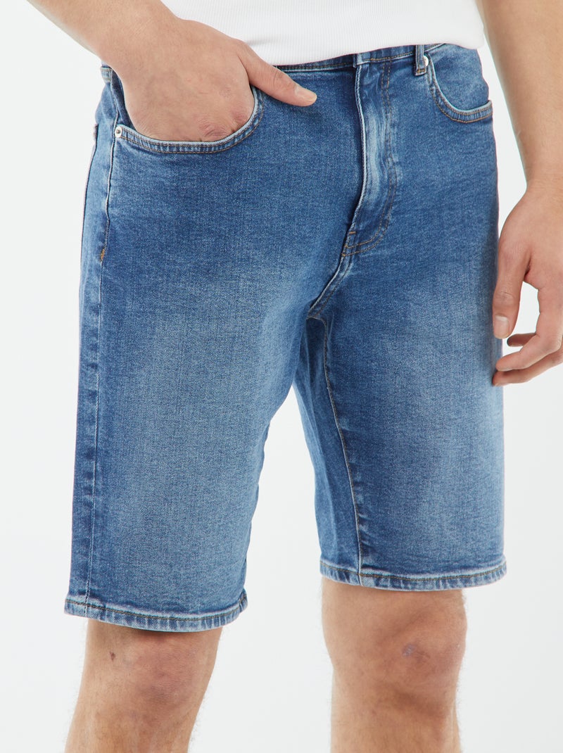 Bermuda in jeans 5 tasche BLU - Kiabi