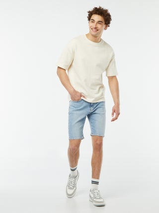 Bermuda in jeans 5 tasche