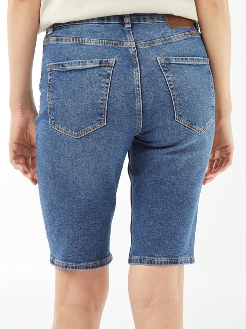 Bermuda in jeans a vita alta - Kiabi