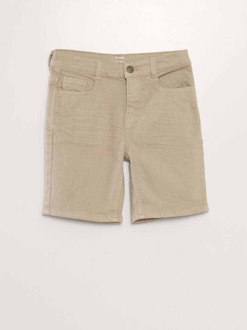 Bermuda in jeans BEIGE - Kiabi