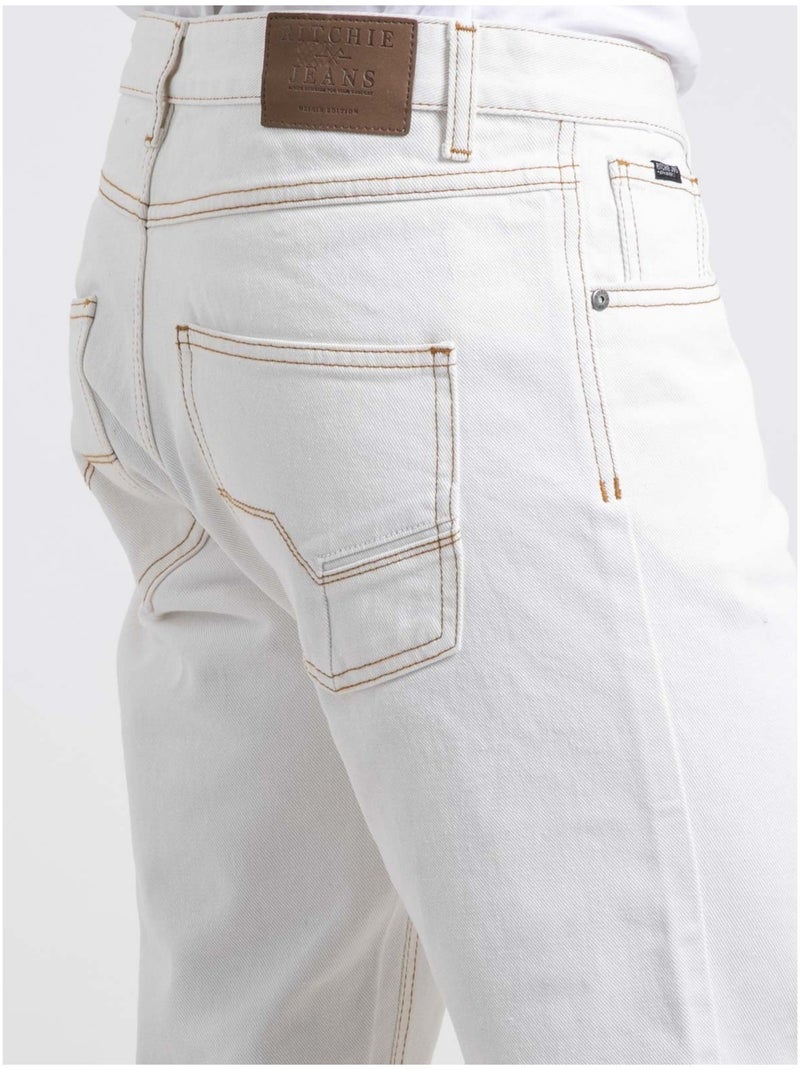 Bermuda in jeans BELKARA Bianco - Kiabi