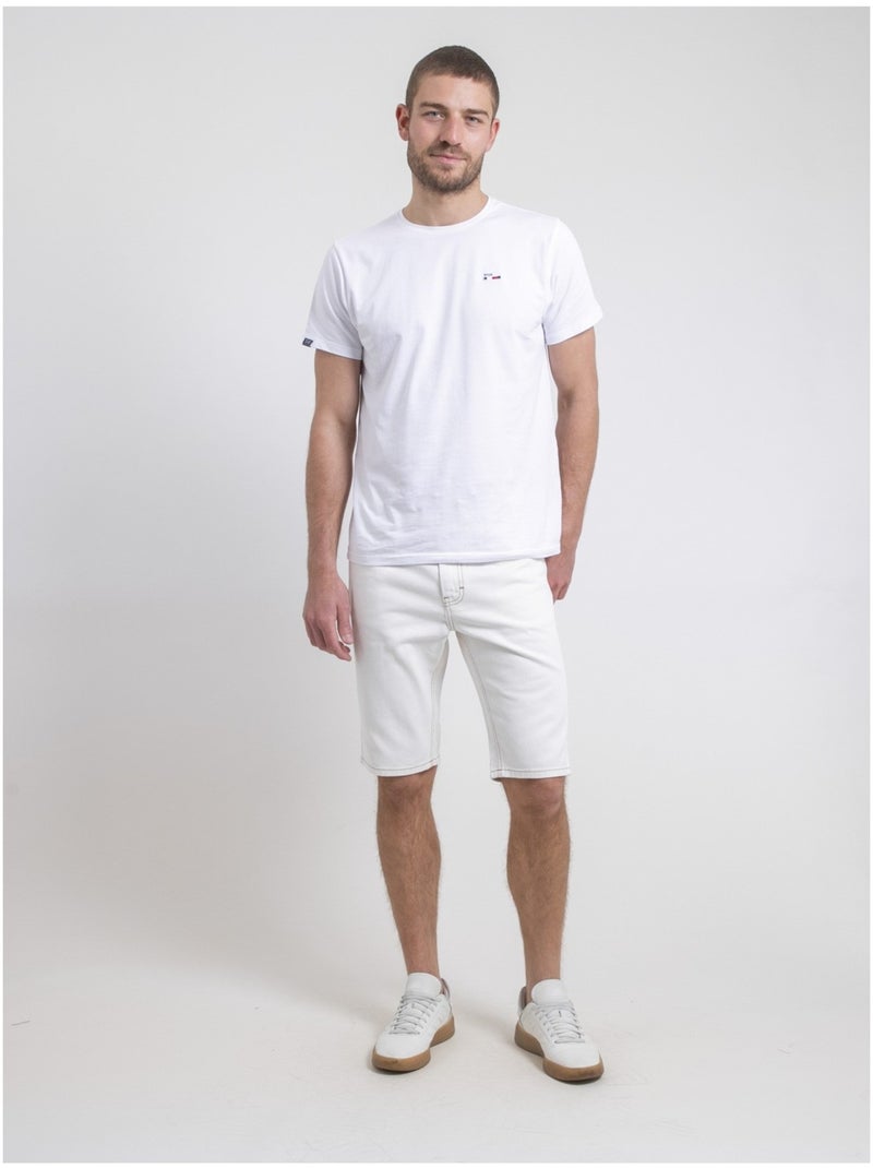 Bermuda in jeans BELKARA Bianco - Kiabi