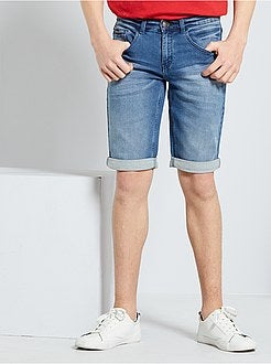 Ragazzo 10-18 anni - Bermuda in jeans - Kiabi