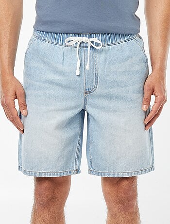 Bermuda in jeans con tasche