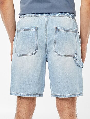 Bermuda in jeans con tasche