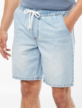 Bermuda in jeans con tasche