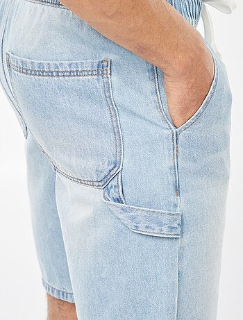 Bermuda in jeans con tasche