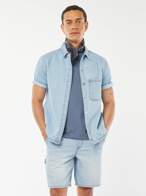 Bermuda in jeans con tasche - Kiabi