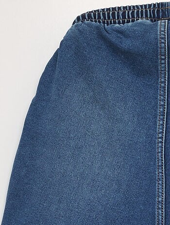 Bermuda in jeans con vita elasticizzata - So Easy