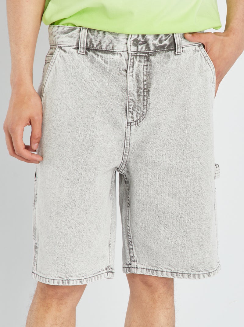 Bermuda in jeans GRIGIO - Kiabi