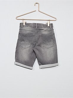 Ragazzo 10-18 anni - Bermuda in jeans - Kiabi