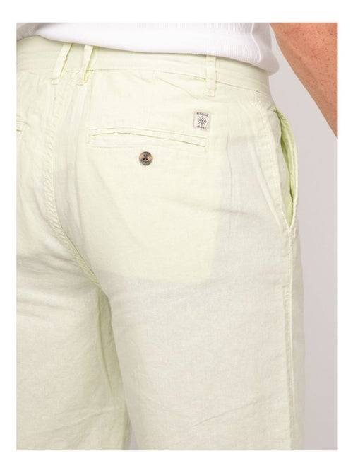 Bermuda in lino BAYPLUM - Kiabi