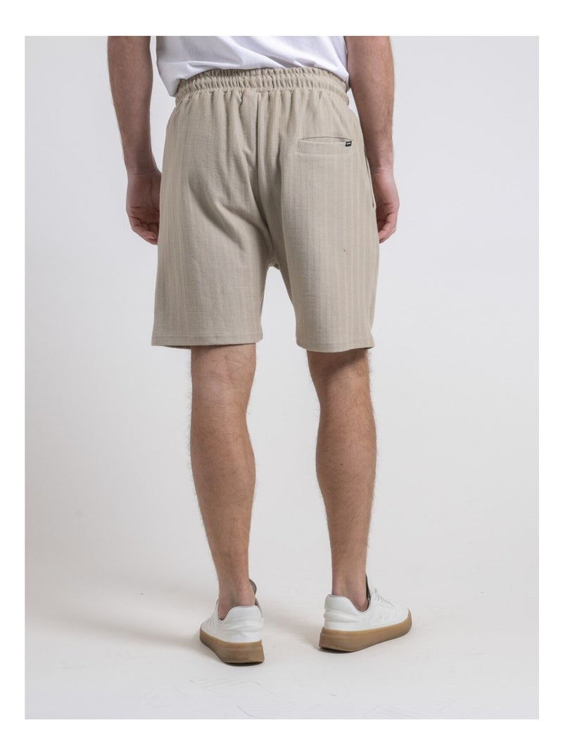 Bermuda in maglia BOPARIS Beige - Kiabi
