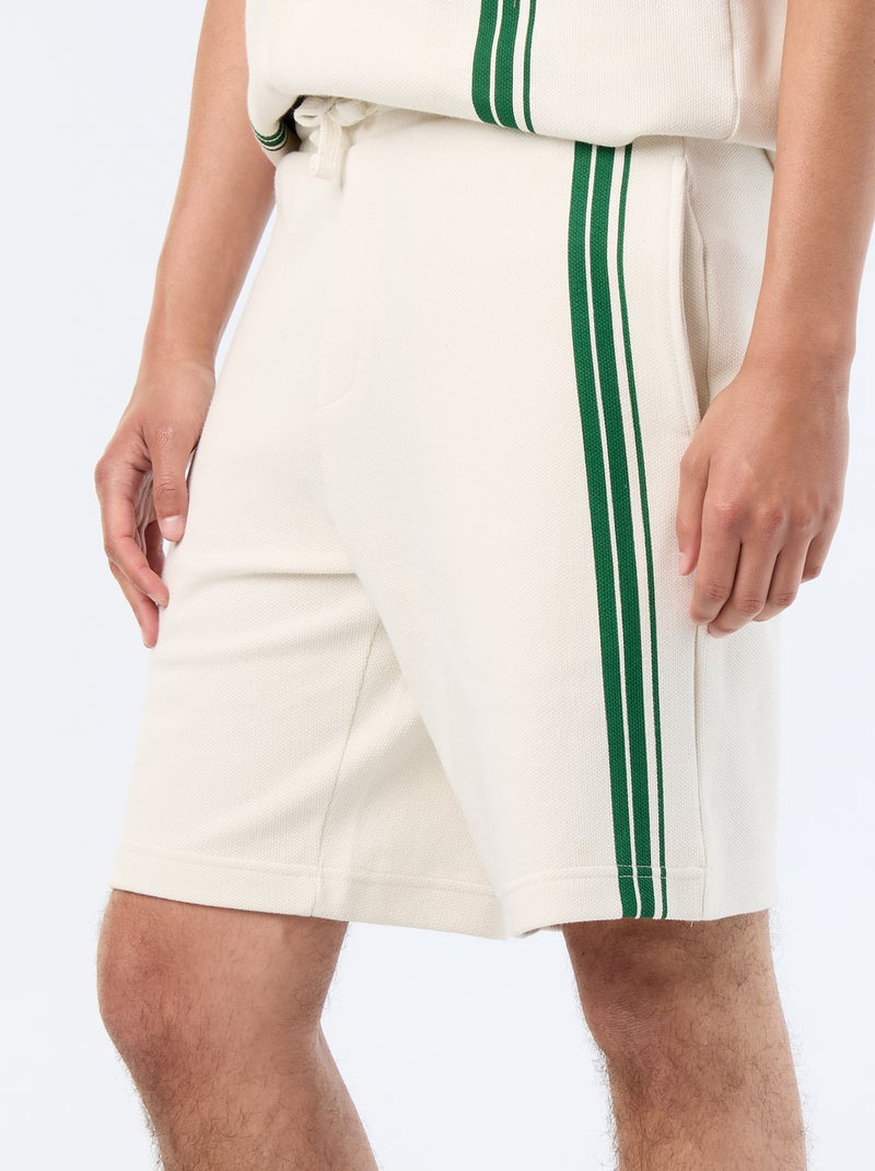 Bermuda in maglia pesante Beige - Kiabi