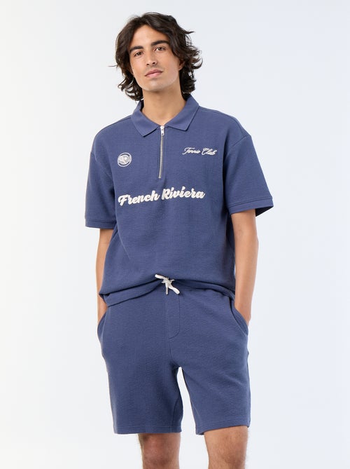 Bermuda in maglia pesante tinta unita - Kiabi