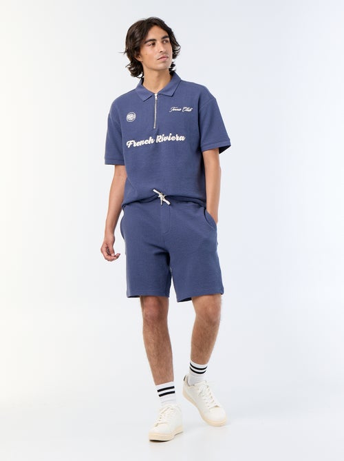 Bermuda in maglia pesante tinta unita - Kiabi