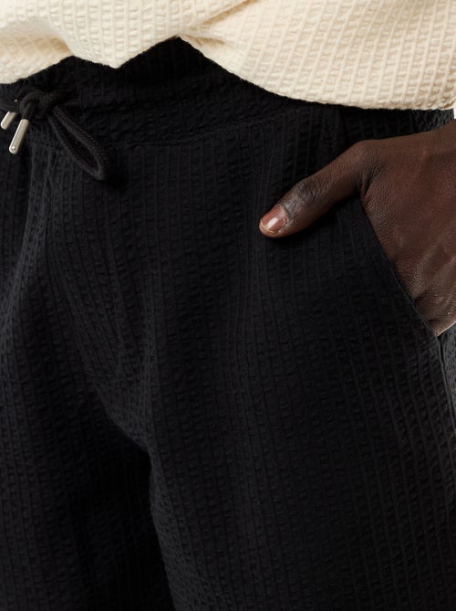 Bermuda in maglia pesante tinta unita - Kiabi