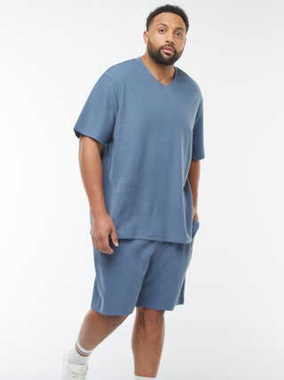 Bermuda in maglia piqué