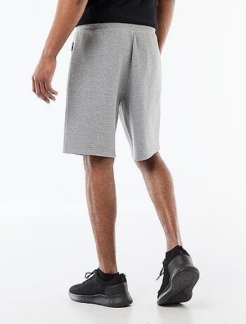 Bermuda in maglia piqué stile sportivo