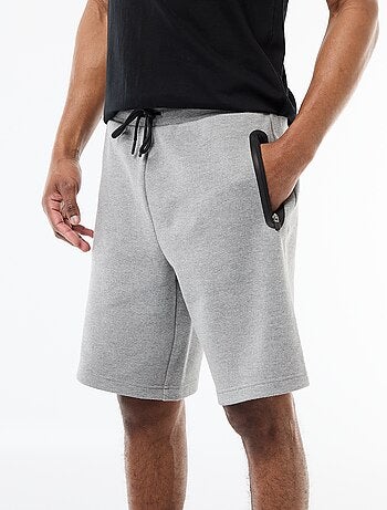 Bermuda in maglia piqué stile sportivo