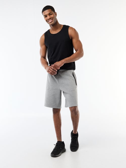 Bermuda in maglia piqué stile sportivo - Kiabi