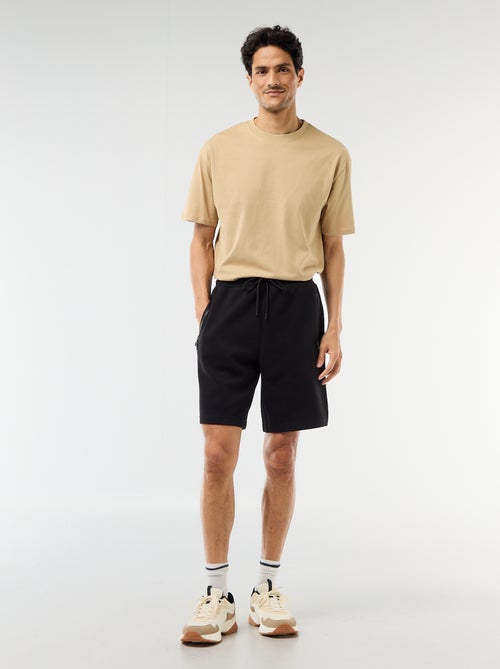 Bermuda in maglia piqué stile sportivo - Kiabi