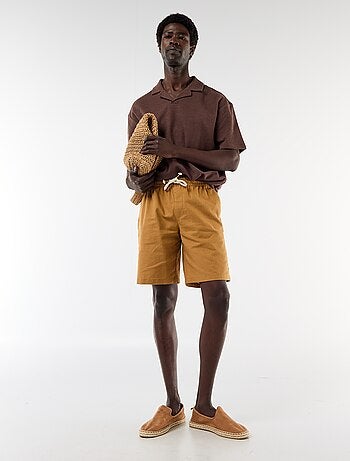 Bermuda in misto lino