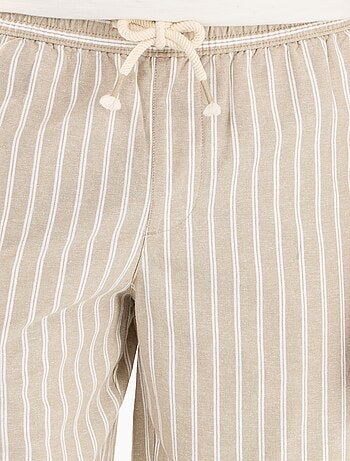 Bermuda in misto lino