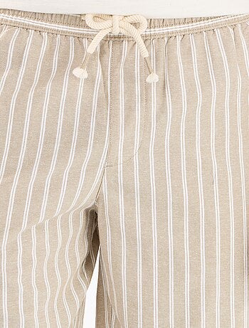 Bermuda in misto lino
