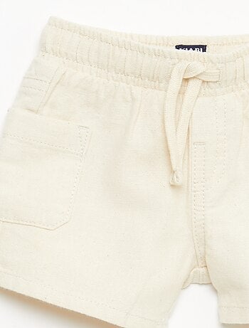 Bermuda in misto lino